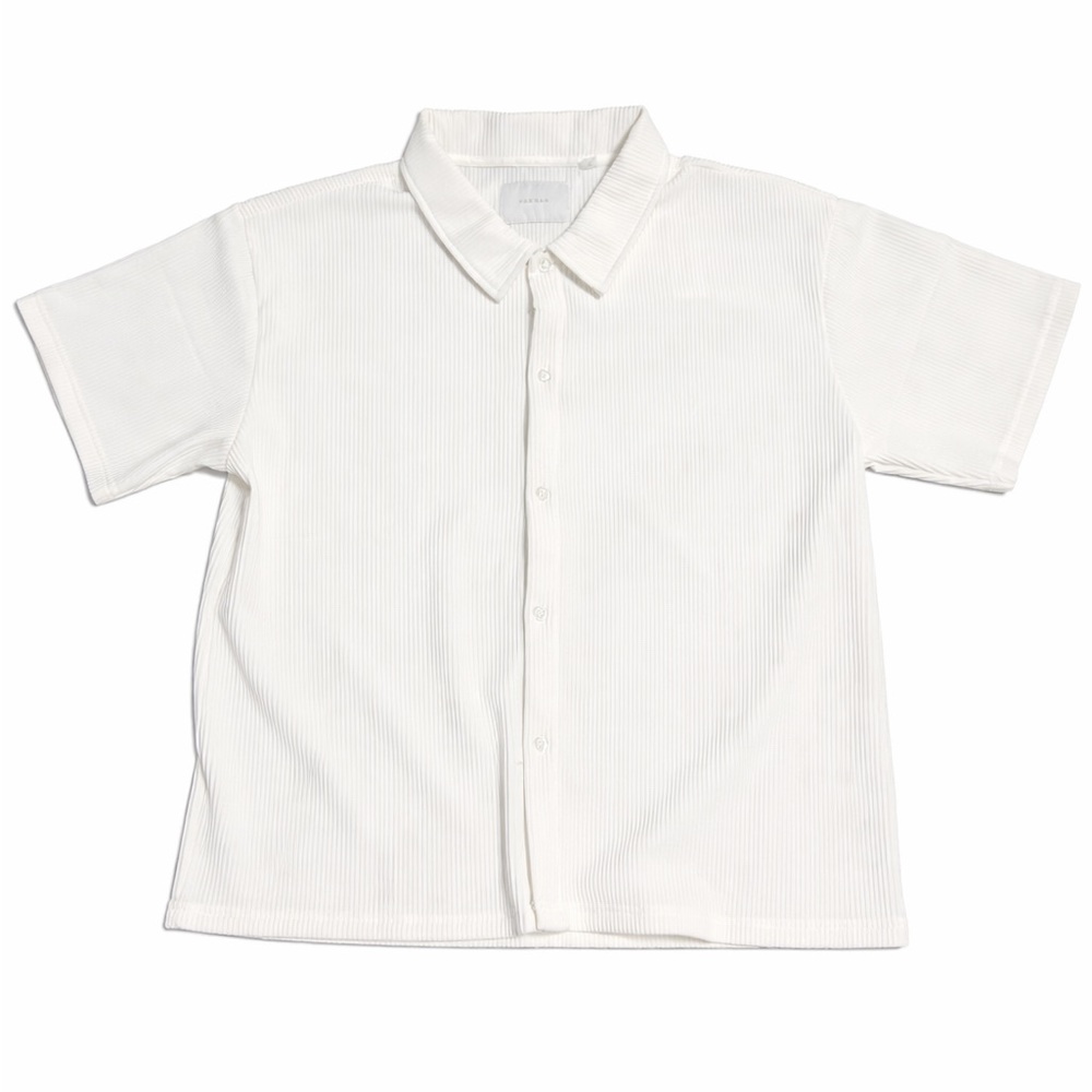 PacSun Men's Casual White Button Down Shirt